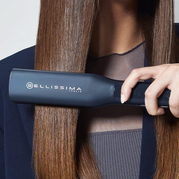Perfectly smooth hair or soft waves with no damage*