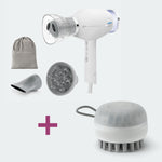Kit asciugacapelli professionale con ossigeno attivo Oxy Ritual® e spazzola per massaggio al cuoio capelluto Scalp Care