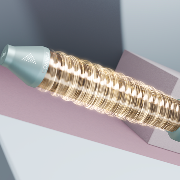 Ricci e onde perfetti con la tecnologia Coanda Prodigy