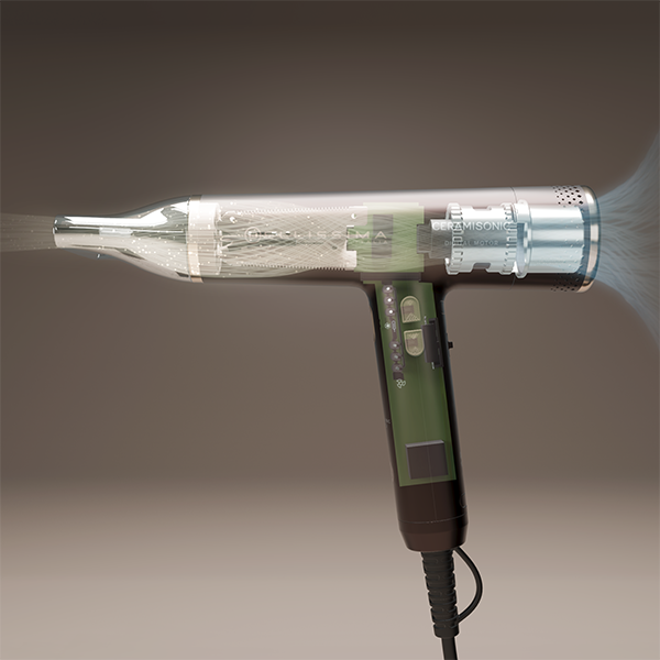 Asciugatura ultra rapida con motore digitale