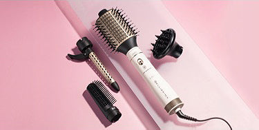 Hot air and electric styling brushes for a straight or wavy look Bellissima Bellissima Imetec