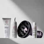 Kit styling completo capelli ricci con Diffon Pro Curl, crema-gel Define Me Cream-Gel, mousse volumizzante Boost Me Mousse e olio Glow Me Oil