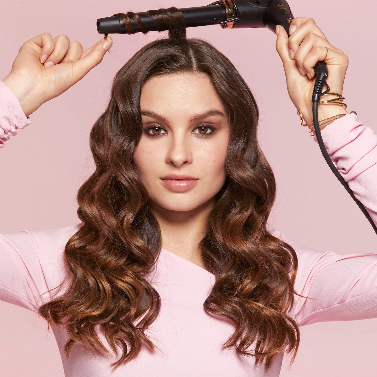Loose Curls Best Flat Iron For Coarse Hair 2018 Parwin Pro Beauty
