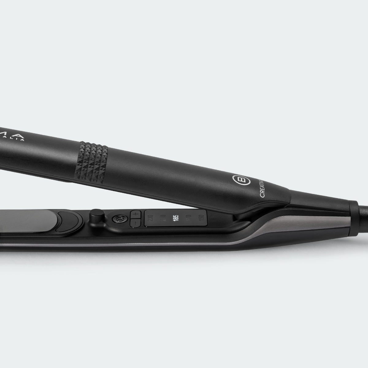 Black hair outlet straightener